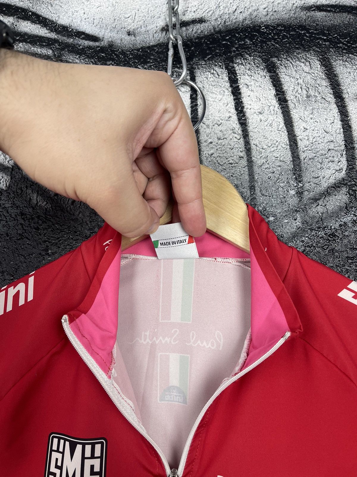 Other SMS Santini Italian Cycling Jersey T-Shirt Size Small Size US S / EU 44-46 / 1 - 5 Thumbnail