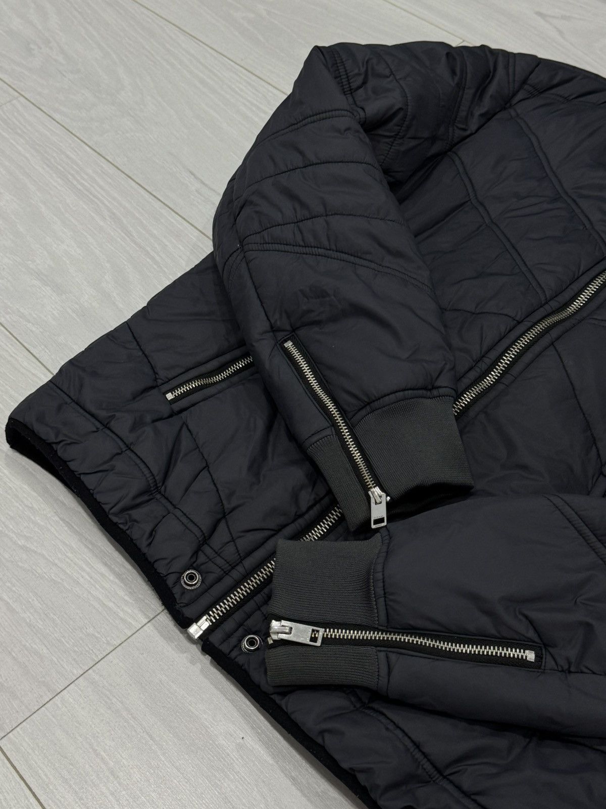 Diesel Diesel Y2K Glamour Multi Zip Puffer Jacket Size US XL / EU 56 / 4 - 8 Thumbnail