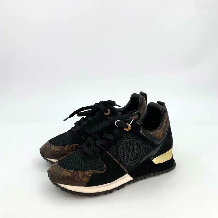 Louis Vuitton Louis Vuitton Run Away Logo Sneakers Size US 4 / IT 34 - 1 Thumbnail