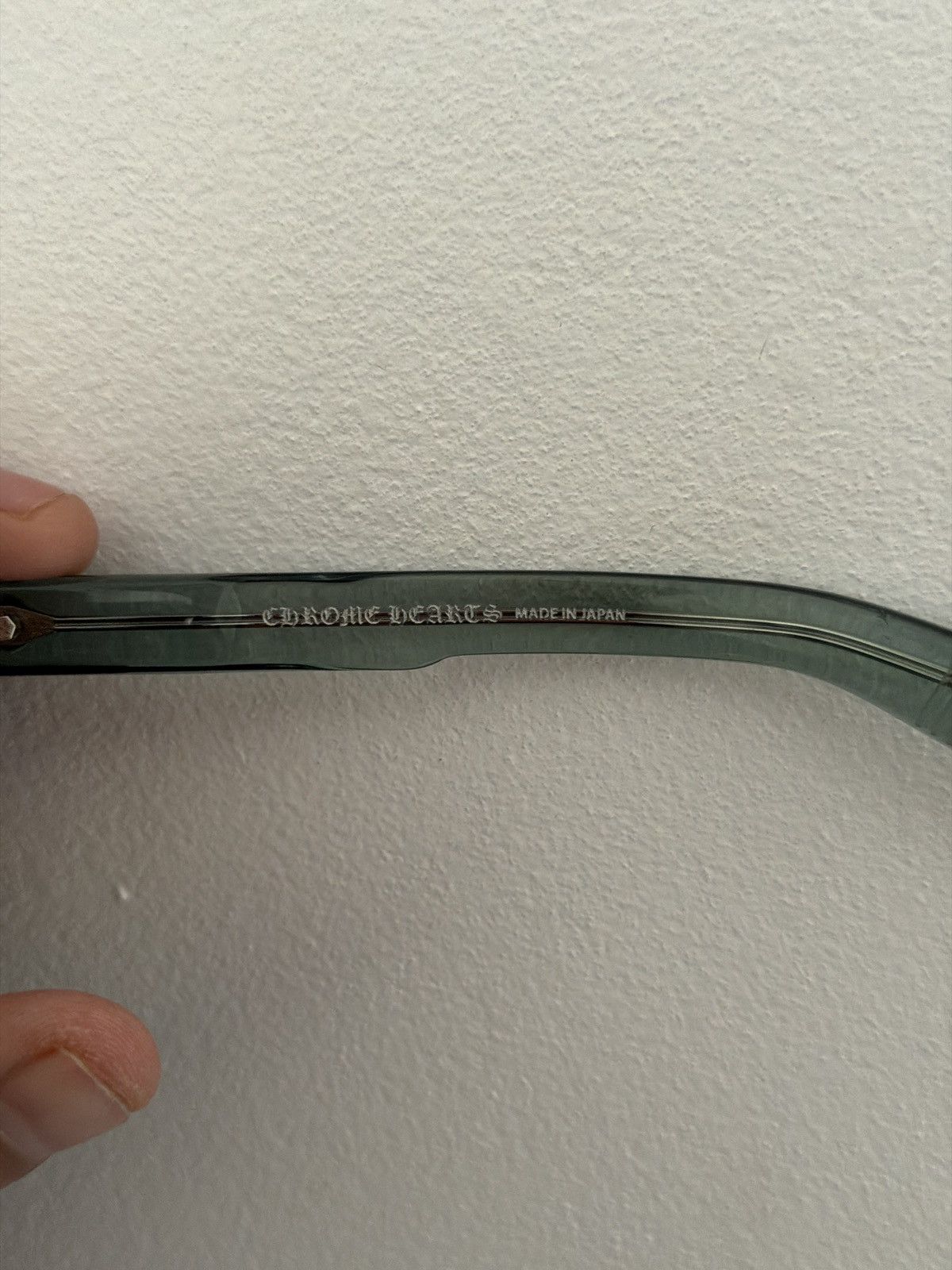 Chrome Hearts Chrome Hearts Clitterati Glasses Green Size ONE SIZE - 6 Thumbnail