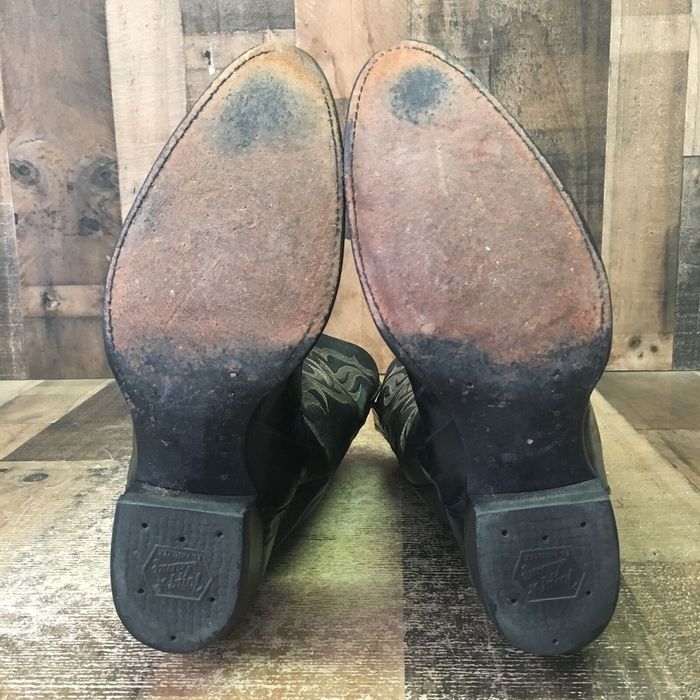 Tony lama eel skin on sale boots