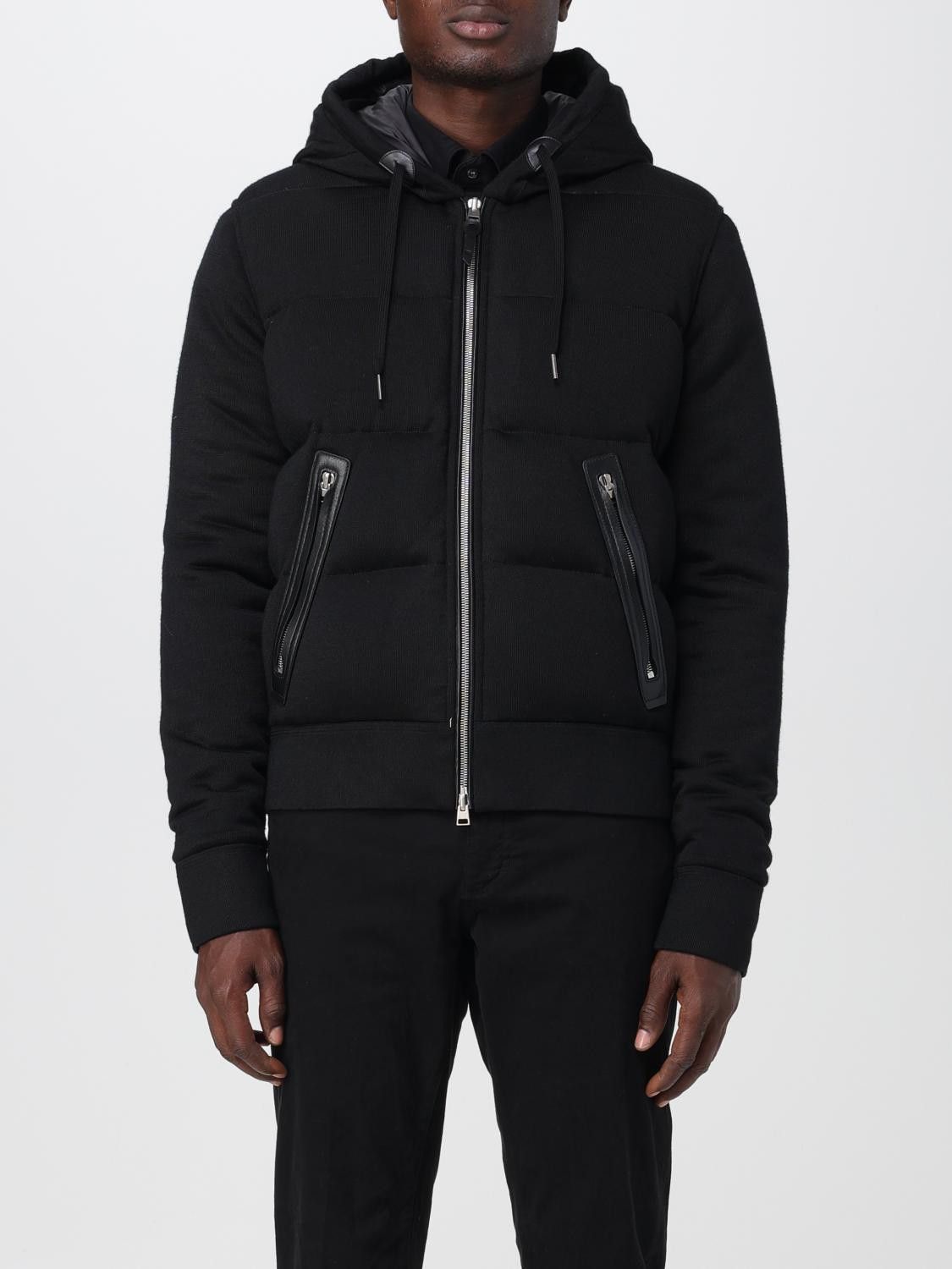 Tom Ford o1sndg1125 Jacket in Black Size US M / EU 48-50 / 2 - 1 Thumbnail