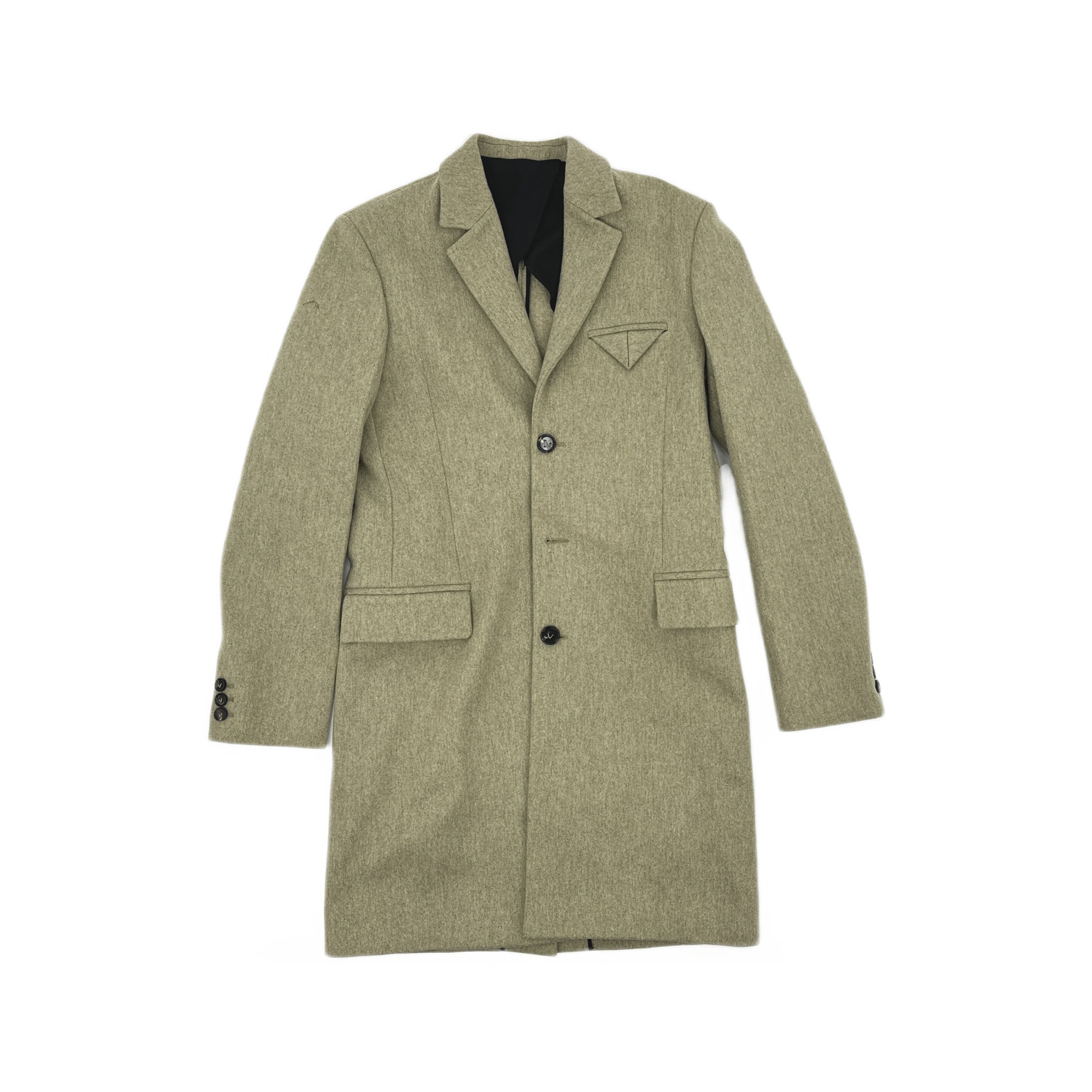Bottega Veneta Bottega Veneta Wool Coat Size 52 Size US L / EU 52-54 / 3 - 1 Thumbnail