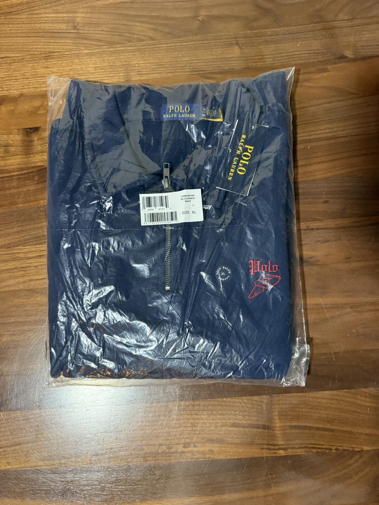 Polo Ralph Lauren Polo Ralph Lauren Loopback Fleece Graphic Quarter-Zip XL Size US XL / EU 56 / 4 - 4 Thumbnail