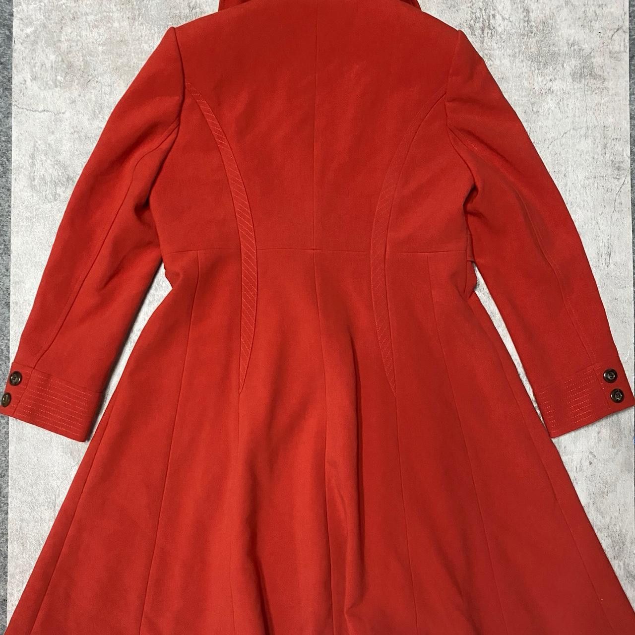Other Red peplum coat with a touch of whimsy #redcoat #peplum Size ONE SIZE - 7 Thumbnail