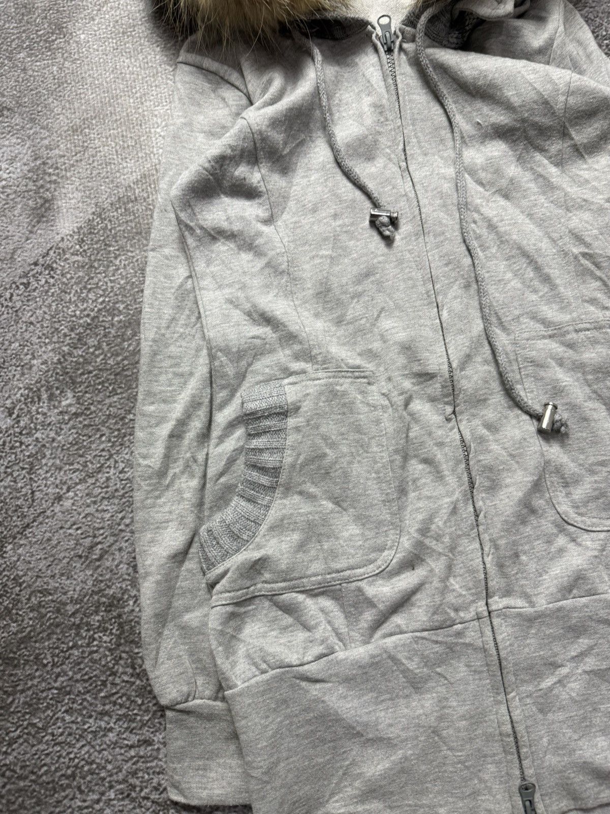Le Grande Bleu (L.G.B.) Foggia fur hoodie zip up Size US XS / EU 42 / 0 - 5 Thumbnail