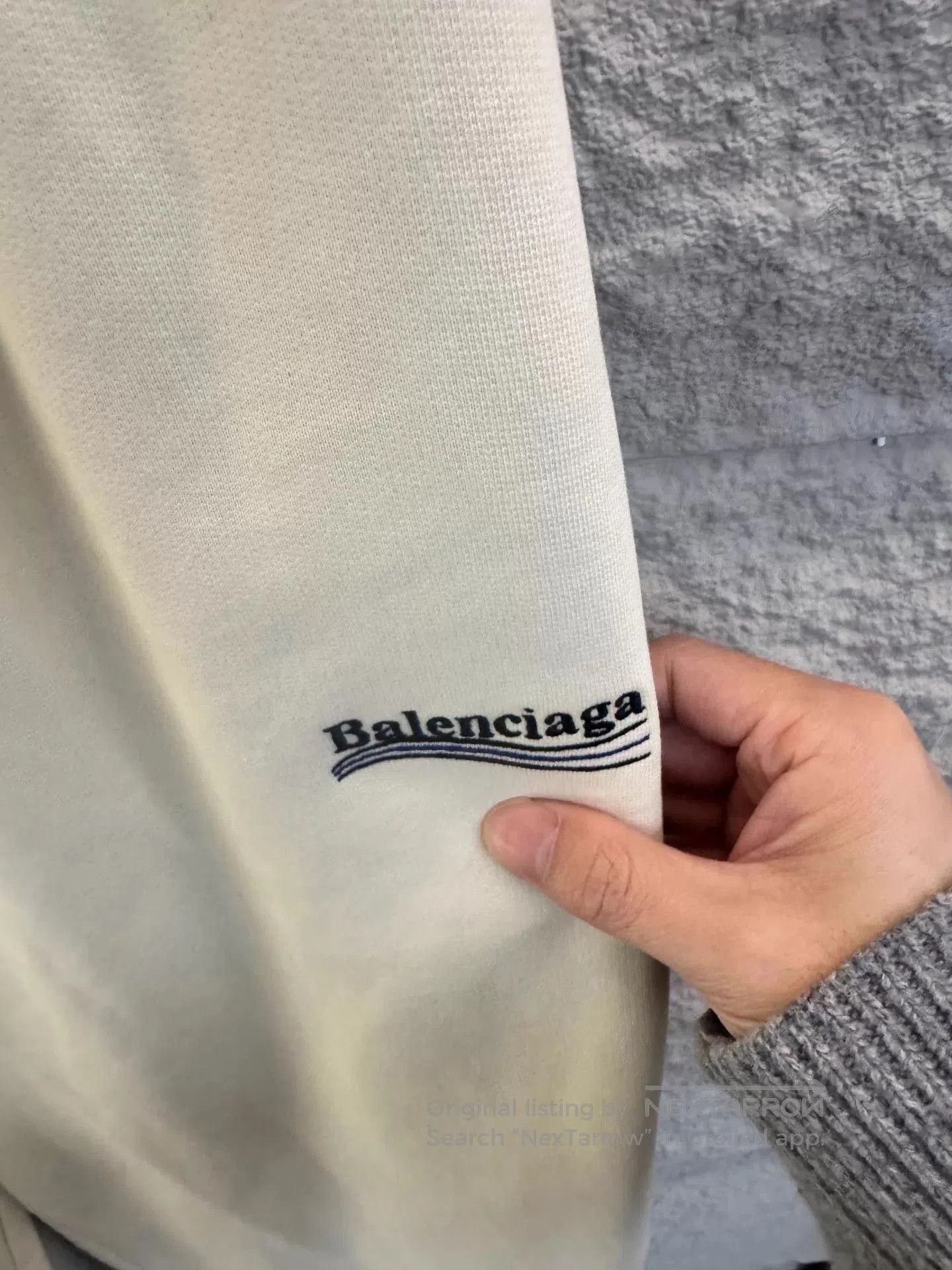 Balenciaga Beige Casual Sweatpants Size 32. Size US 32 / EU 48 - 4 Thumbnail