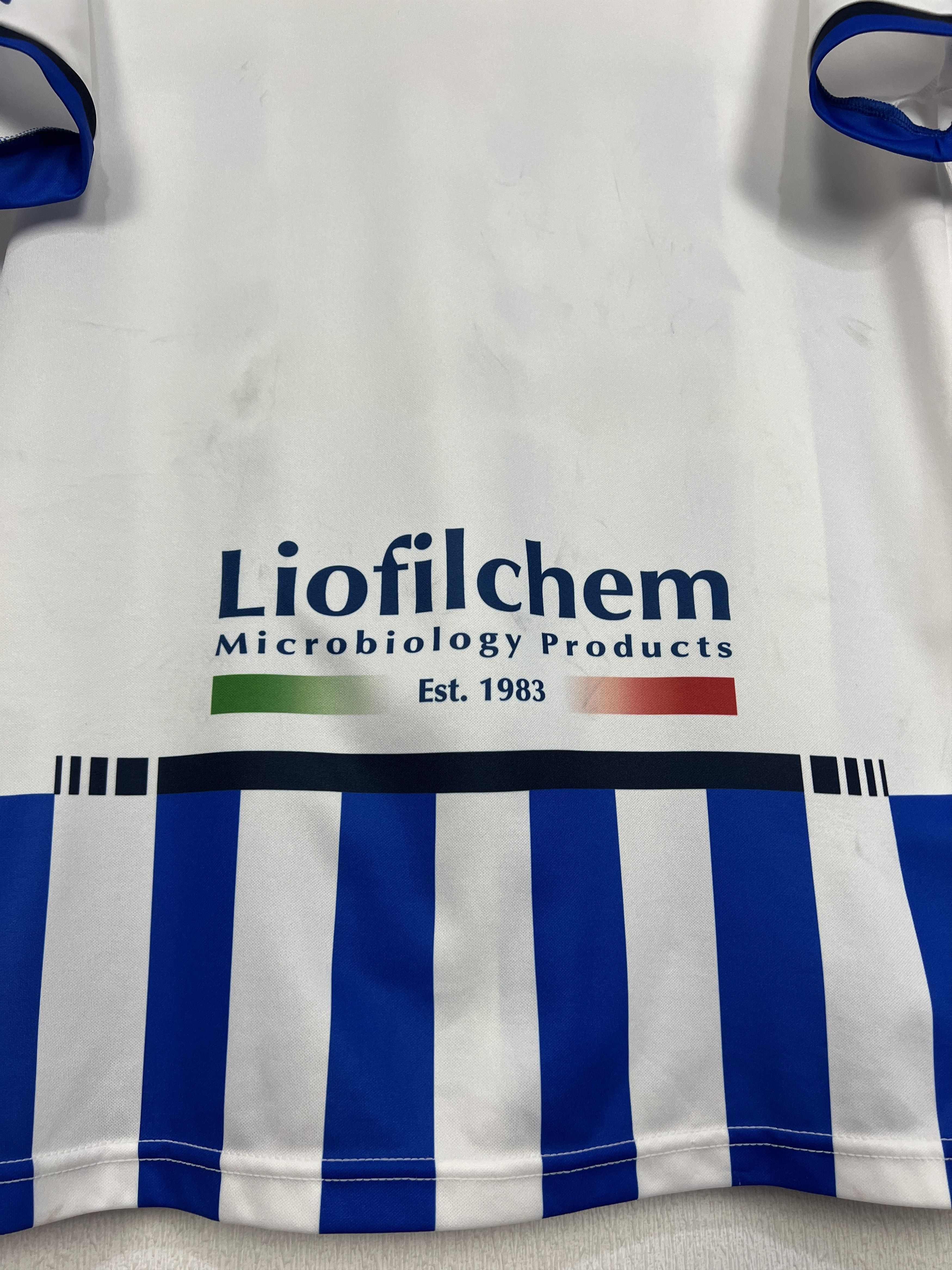 Errea Pescara football shirt Soccer Errea Maglia Jersey Trikot Size US L / EU 52-54 / 3 - 10 Thumbnail