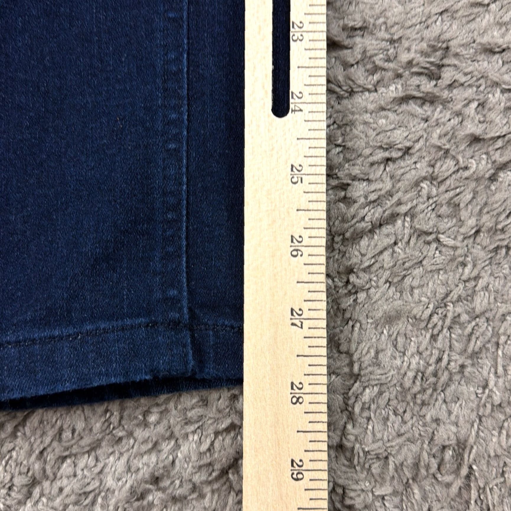 Vintage Barbell Apparel Jeans Mens 30 Straight Slim Fit Dark Wash Denim USA Made Size US 28 / EU 44 - 6 Thumbnail