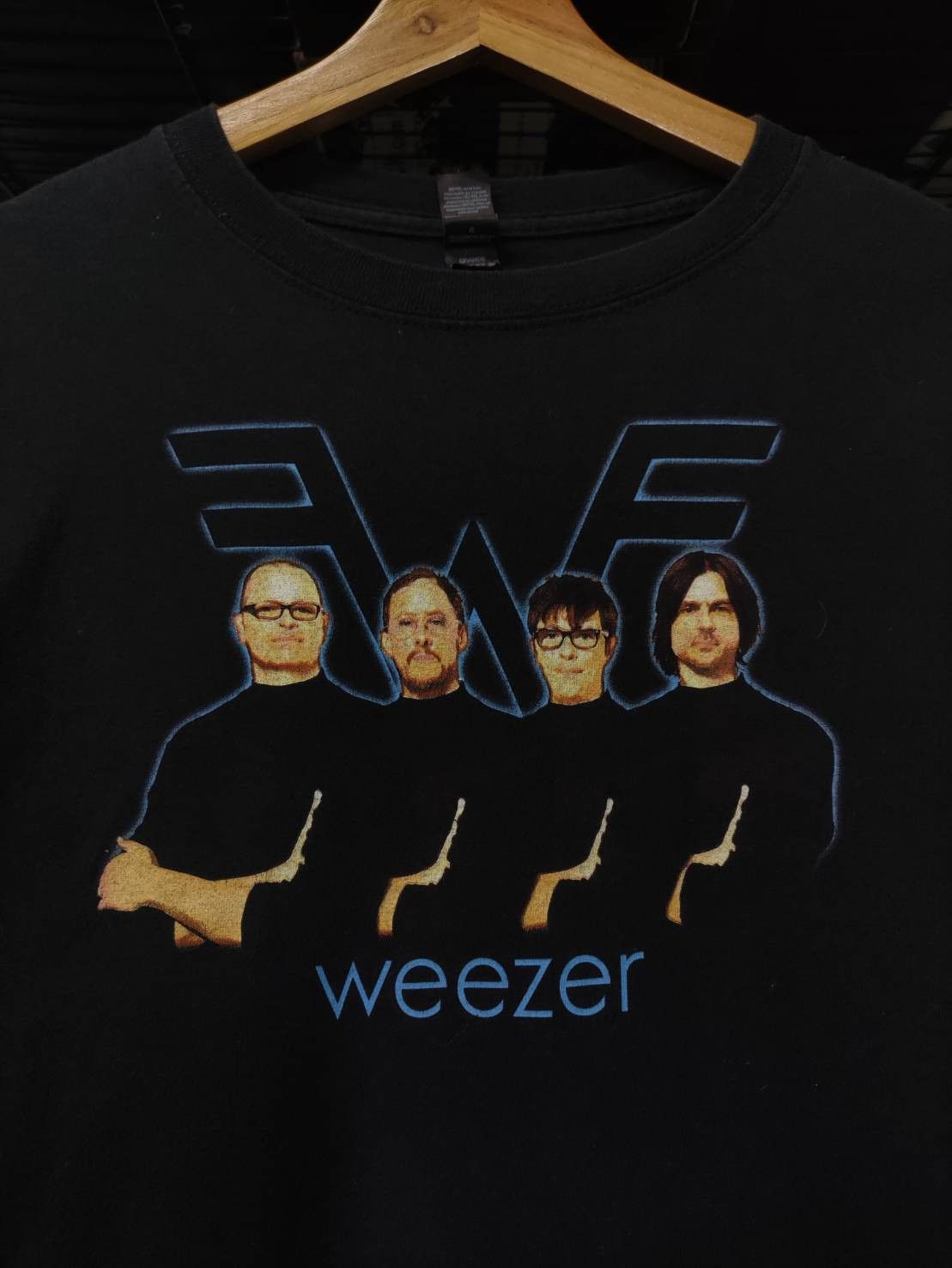 Band Tees Weezer OK Human Album " Grapes of Wrath " Single Promo Size US L / EU 52-54 / 3 - 1 Thumbnail