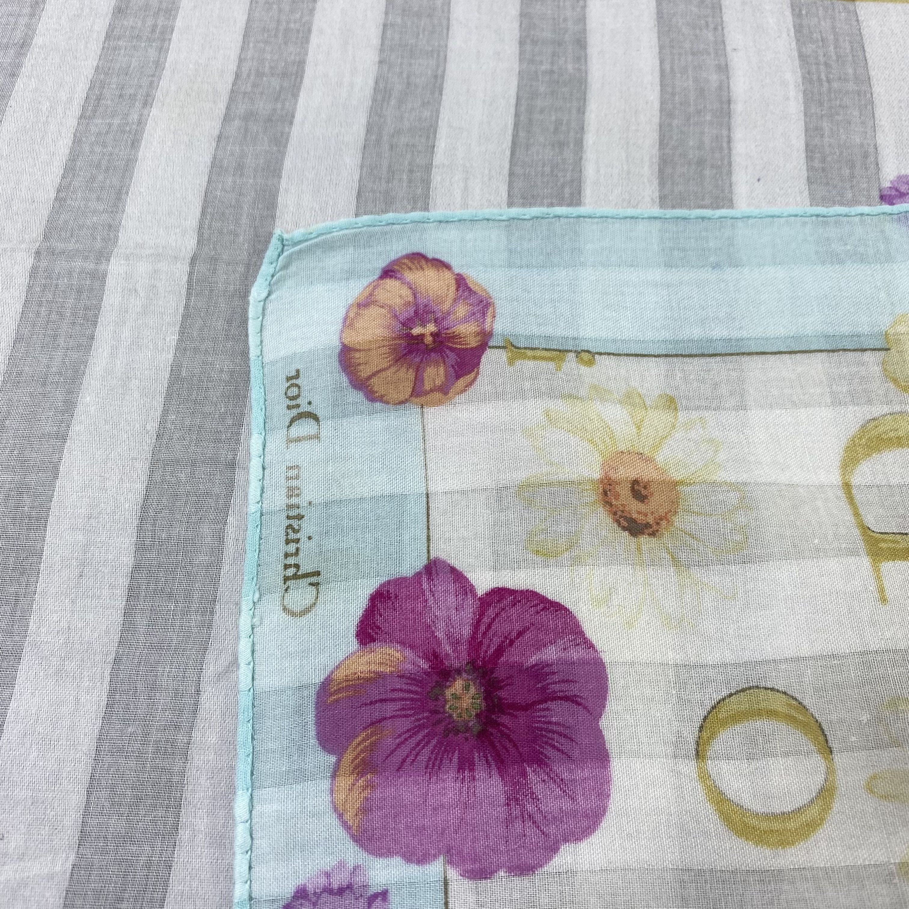 Vintage Christian Dior Handkerchief Neckerchief Bandana-B2070 Size ONE SIZE - 6 Thumbnail