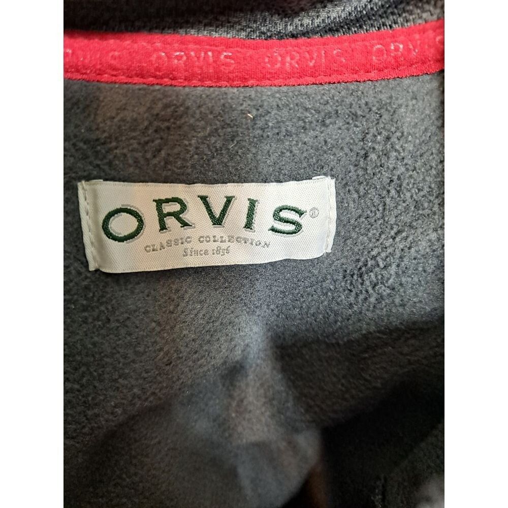 Orvis Orvis Classic Full Zip Jacket Fleece Lined Gray XL Size US XL / EU 56 / 4 - 4 Thumbnail