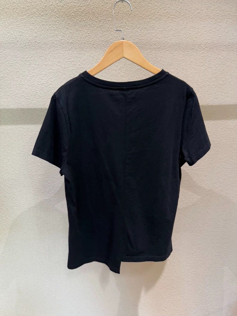 Loewe LOEWE Classic Logo embroidered irregular short sleeve T-sh Size S / US 4 / IT 40 - 2 Thumbnail