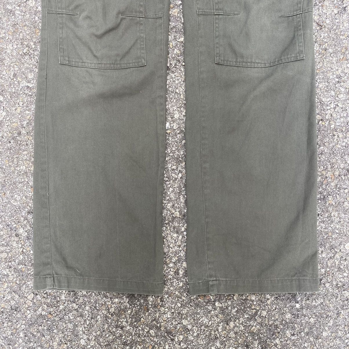 Hysteric Glamour × Japanese Brand Cargo Double Knee Bondage Pants Multi Pocket Grunge Punk Size US 30 / EU 46 - 2 Thumbnail