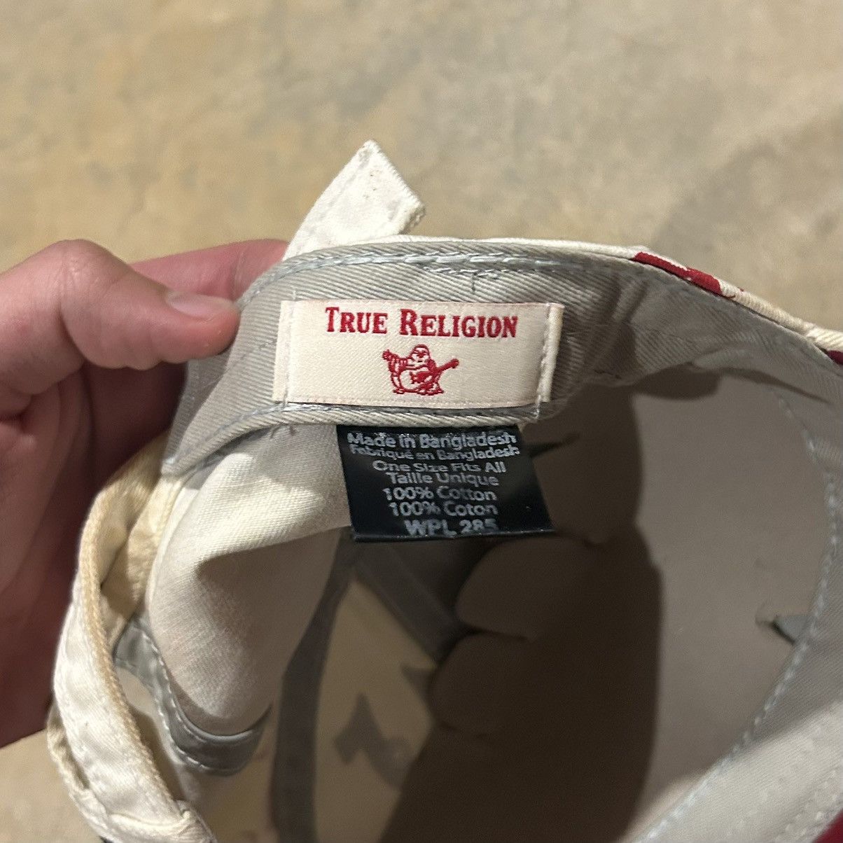 True Religion Vintage True Religion Horseshoe Monogram All Over Print Hat Size ONE SIZE - 8 Thumbnail