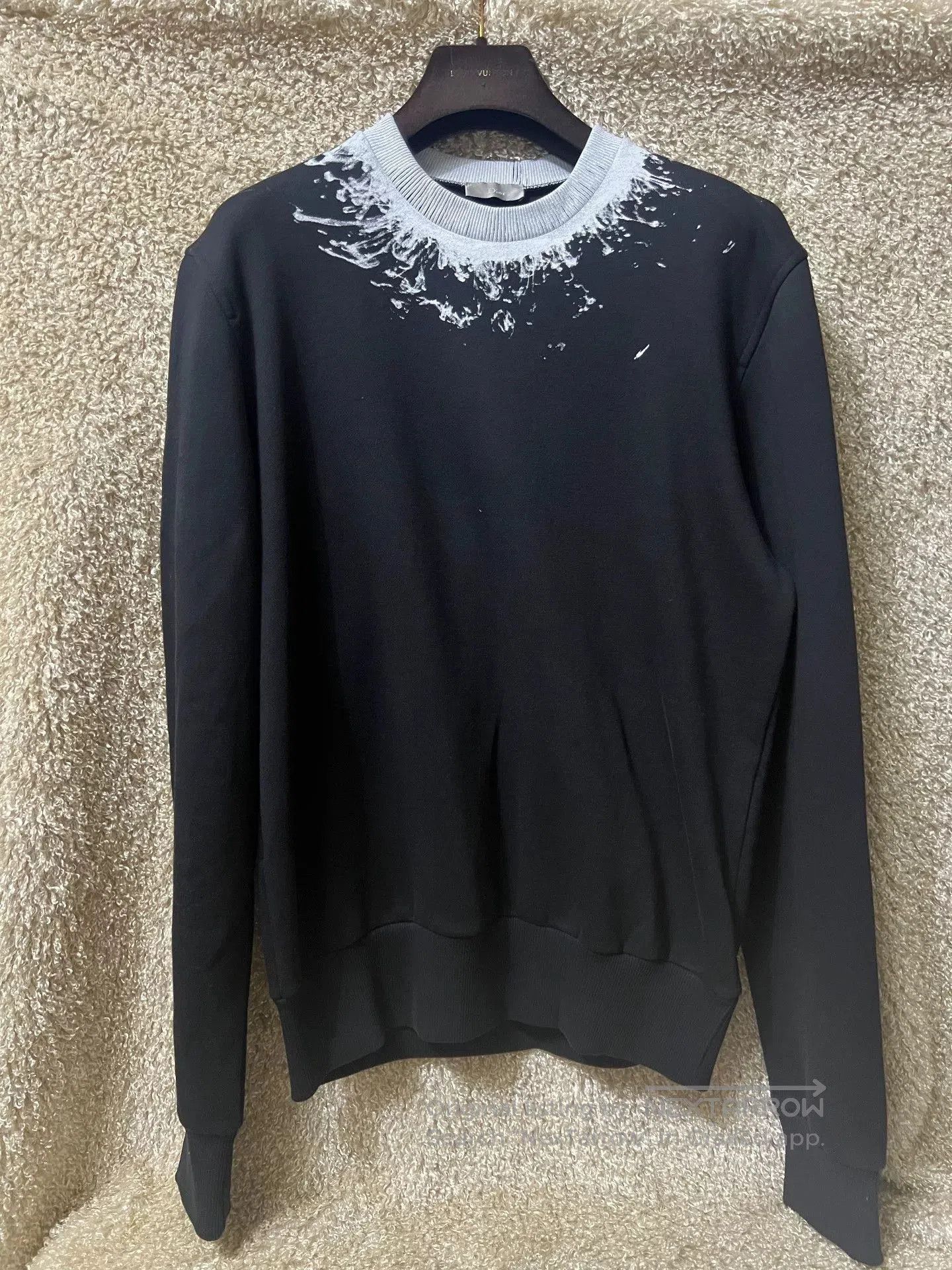 Dior Dior Homme Men's Splatter Crewneck Sweatshirt. Size US S / EU 44-46 / 1 - 1 Thumbnail