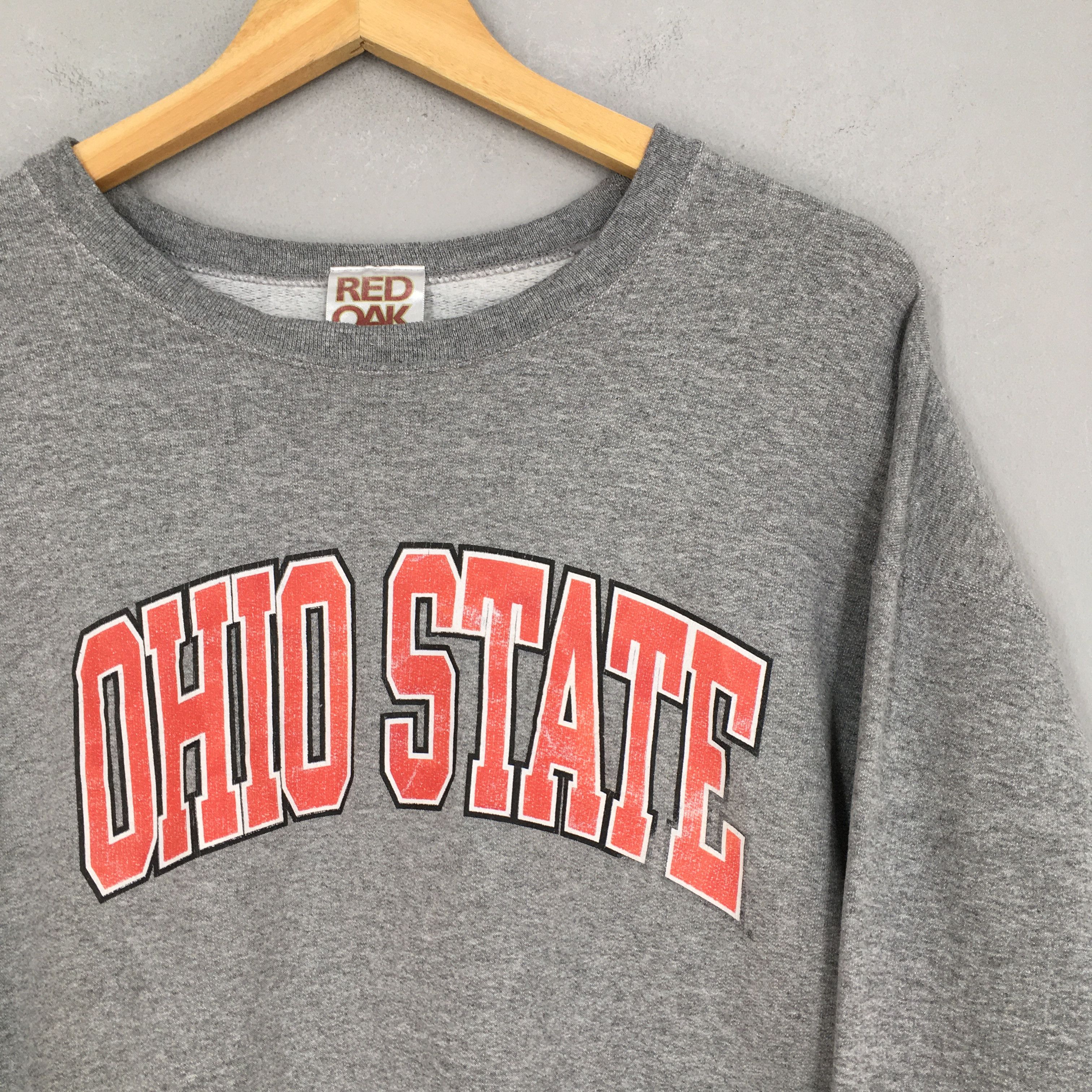 NCAA Vintage Ohio State University Gray Sweatshirt XLarge Size US XL / EU 56 / 4 - 2 Thumbnail