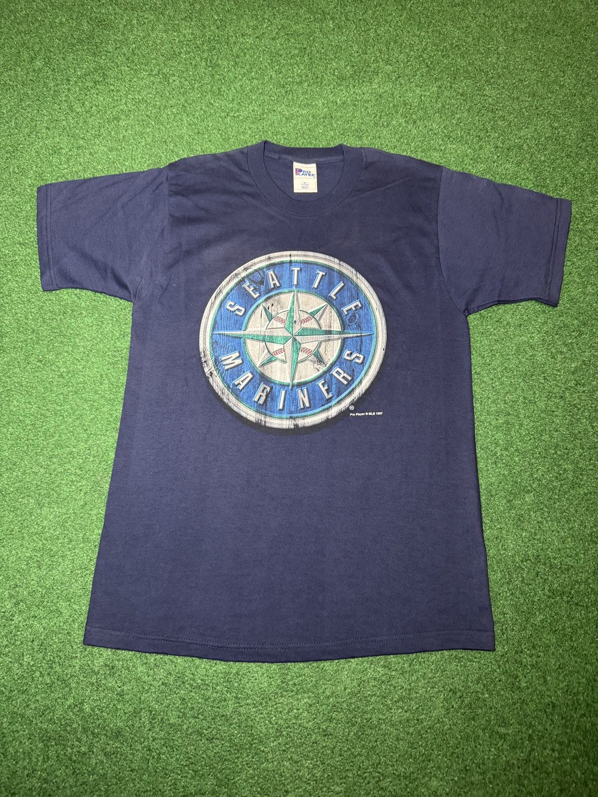 Pro Player Seattle Mariners MLB Pro Player 90s M 20x31 Baseball T Shirt Size US M / EU 48-50 / 2 - 1 Thumbnail