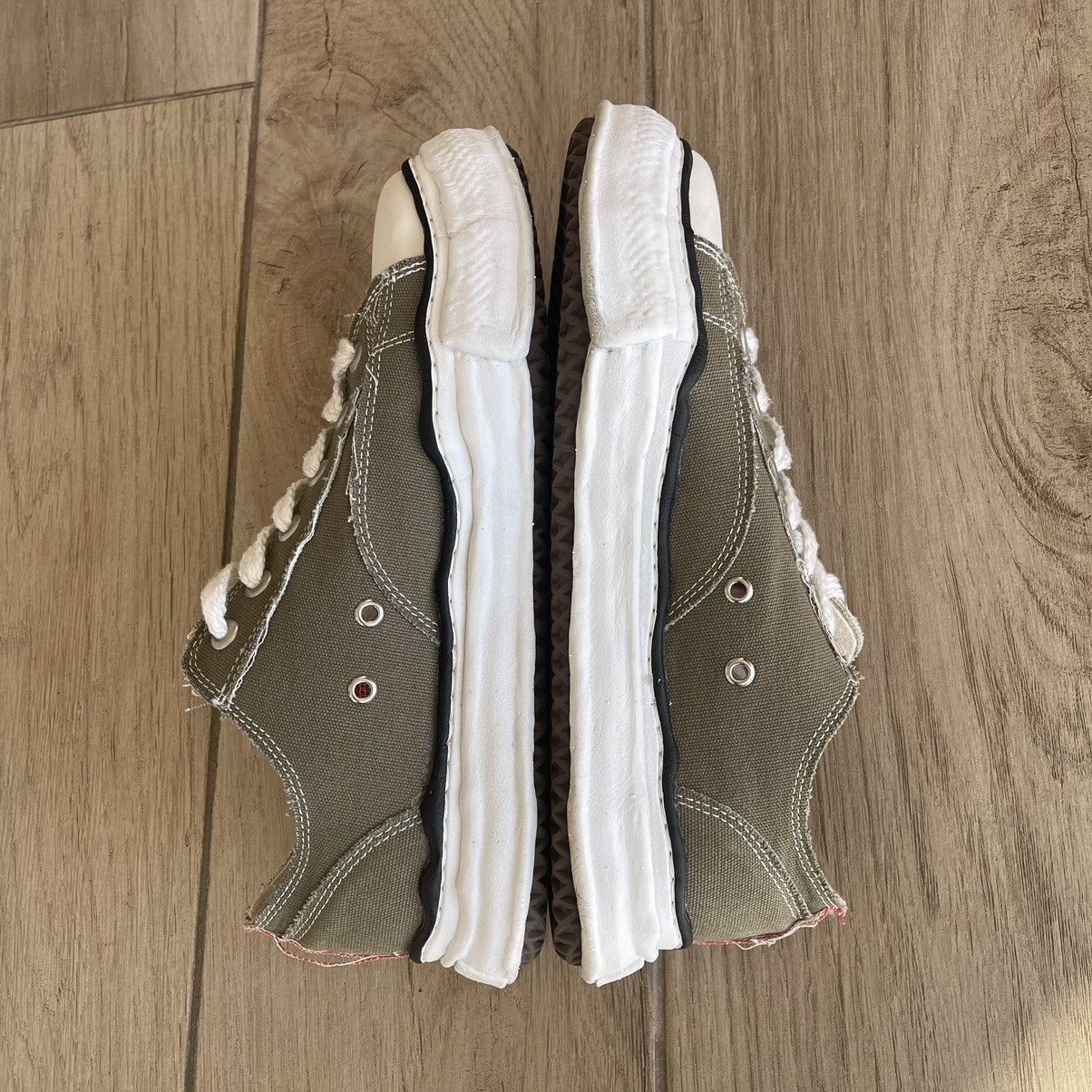 Maison MIHARA YASUHIRO × Nigel Cabourn FW19 Peterson OG Sole Canvas Low-Top Sneaker Size US 11 / EU 44 - 4 Thumbnail