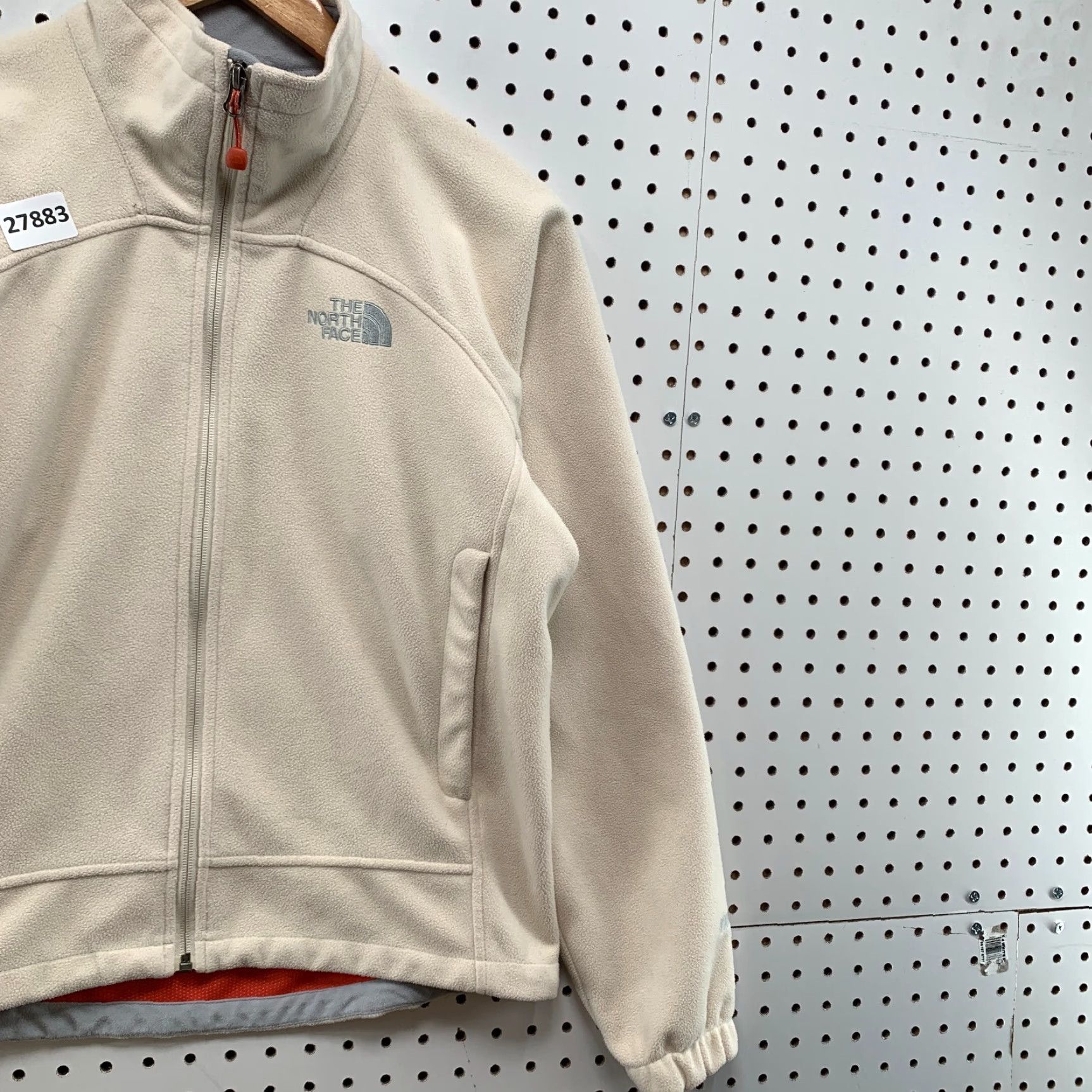 The North Face The North Face Windfall Fleece Jacket Beige Pink Womens Small 20.5X23.5 Size S / US 4 / IT 40 - 4 Thumbnail