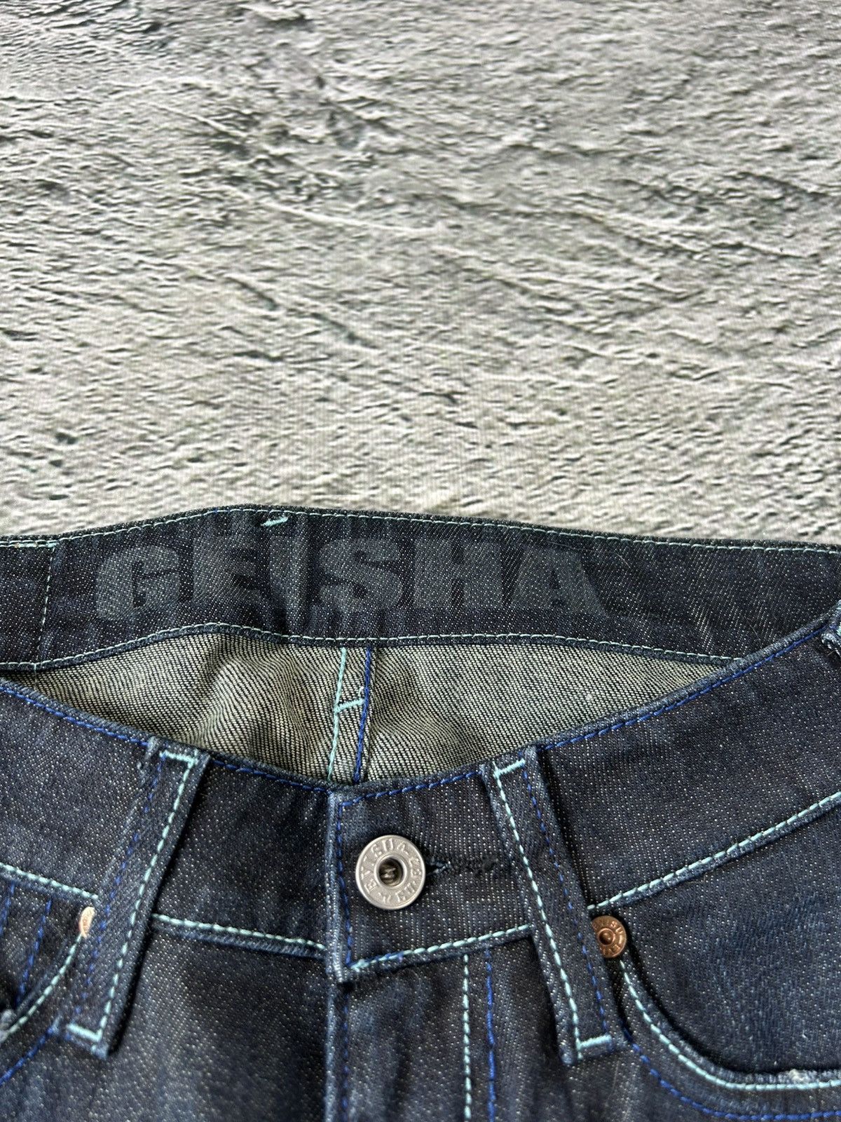 Evisu × Vintage Evisu EU ED jeans vintage slim Geisha Y2K Size 26" / US 2 / IT 38 - 7 Thumbnail