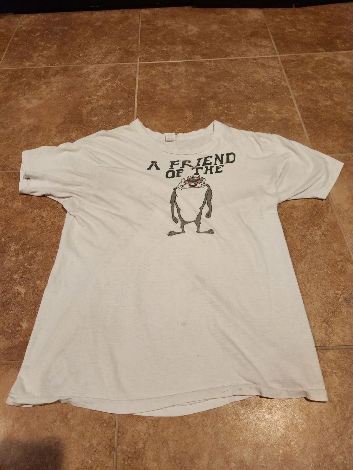 Vintage RARE Vintage 90s Taz And Bugs Looney Tunes Shirt Size XL Size US XL / EU 56 / 4 - 1 Thumbnail