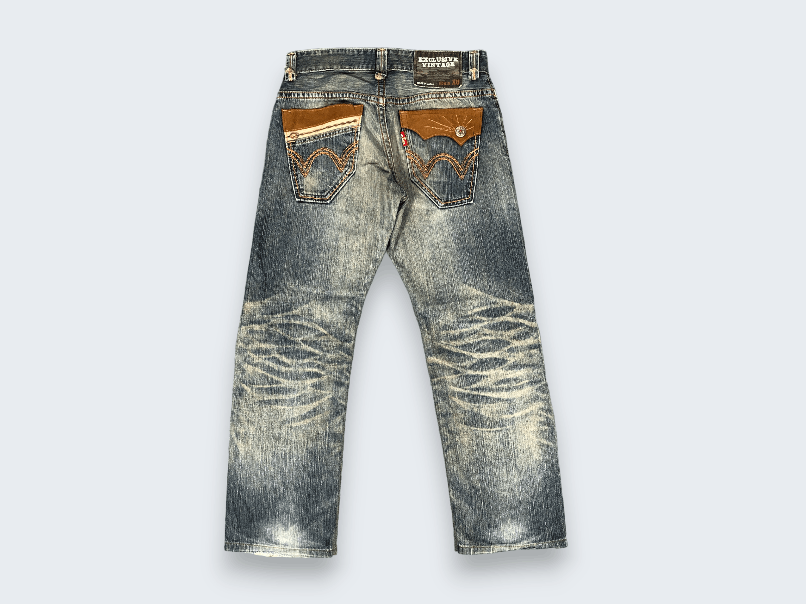 Edwin × Vintage Vintage Edwin Japan 423XVS Jeans L1165 Size US 32 / EU 48 - 2 Thumbnail