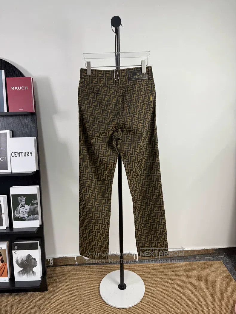 Fendi Fendi All-over print denim pants Size US 29 - 2 Thumbnail