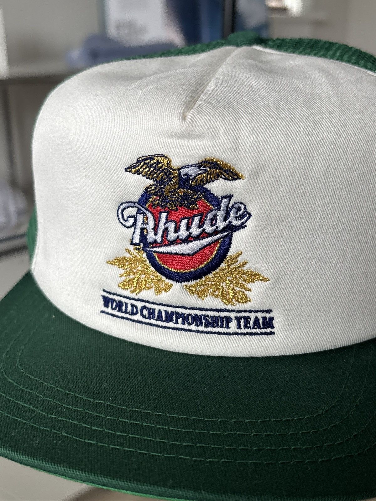 Rhude RHUDE | EAGLE MOONLIGHT LOGO HAT Size ONE SIZE - 3 Thumbnail