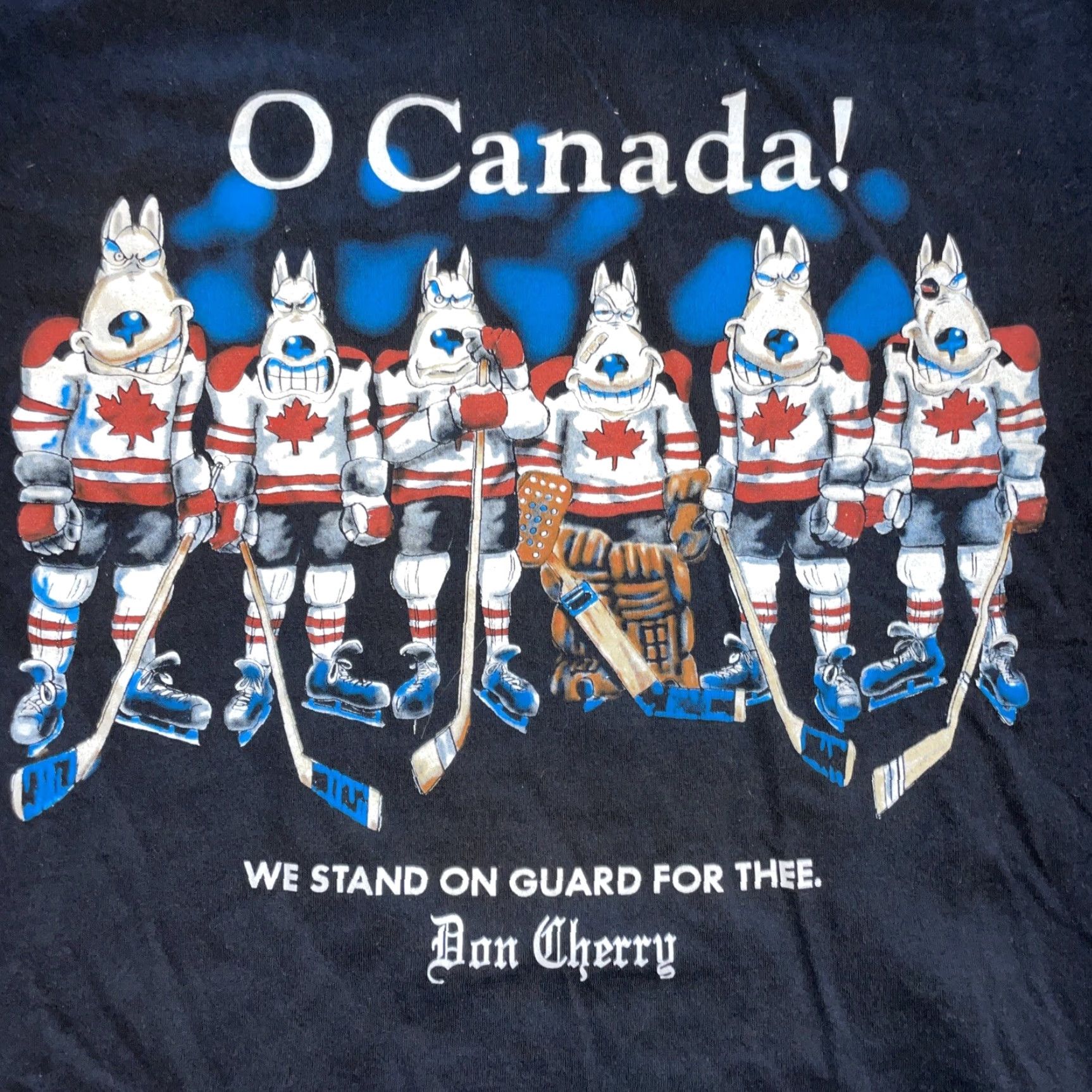Vintage VINTAGE Canadiana Irwin Specialties T-Shirt Men L Black Mens Size L Size US L / EU 52-54 / 3 - 2 Thumbnail