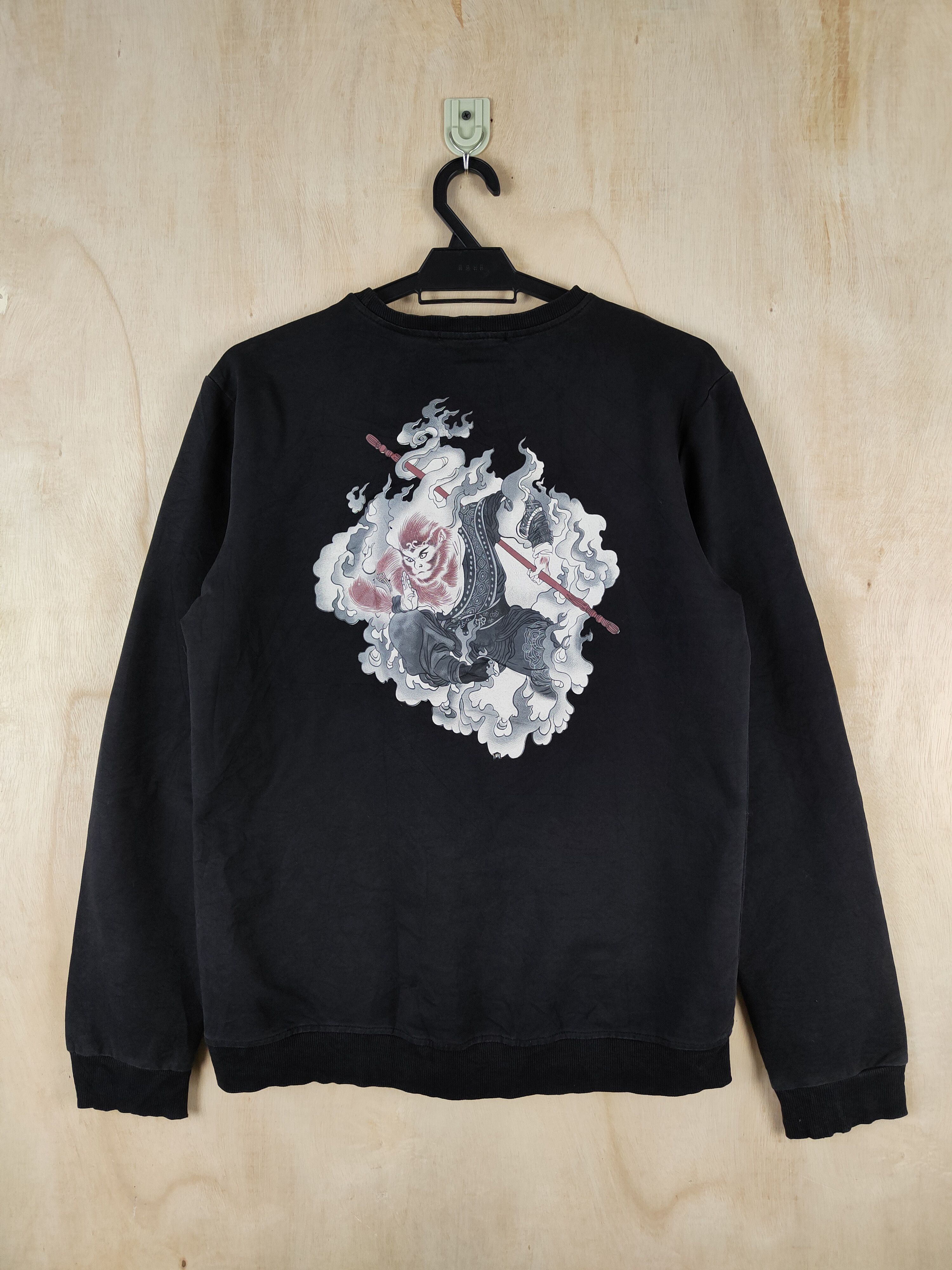 O.Slangclaa monkey magic Black Sweatshirts #S2623