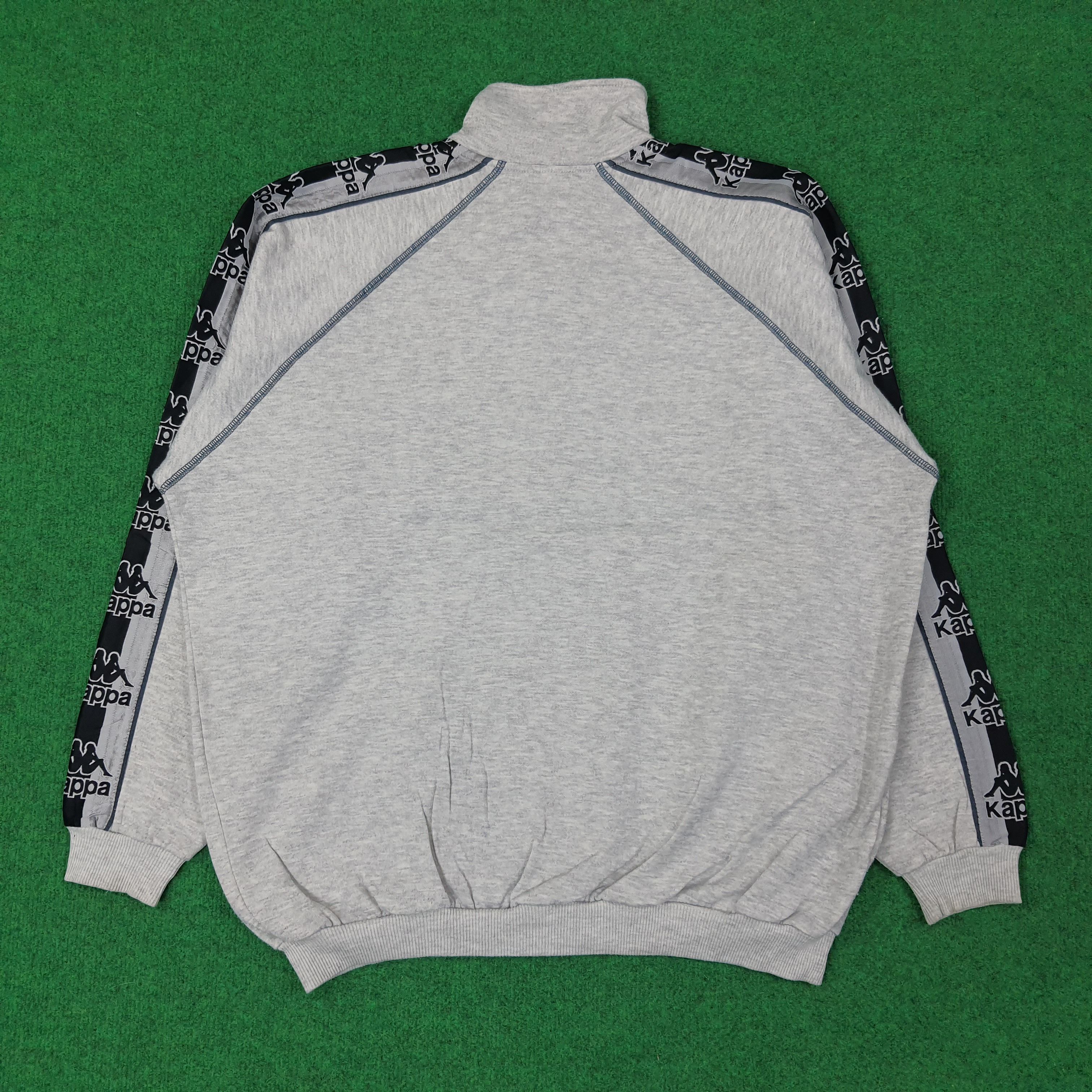 Kappa Vintage Kappa Italian Sportwear Zipper Sweatshirt C268N12 Size US XL / EU 56 / 4 - 3 Thumbnail