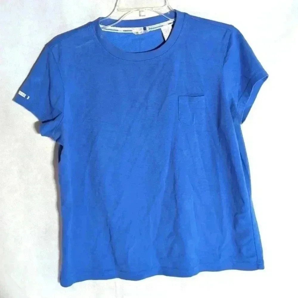 Izod Ladies Blue Izod t shirt Sporty Short sleeve sz XL Size XL / US 12-14 / IT 48-50 - 1 Thumbnail