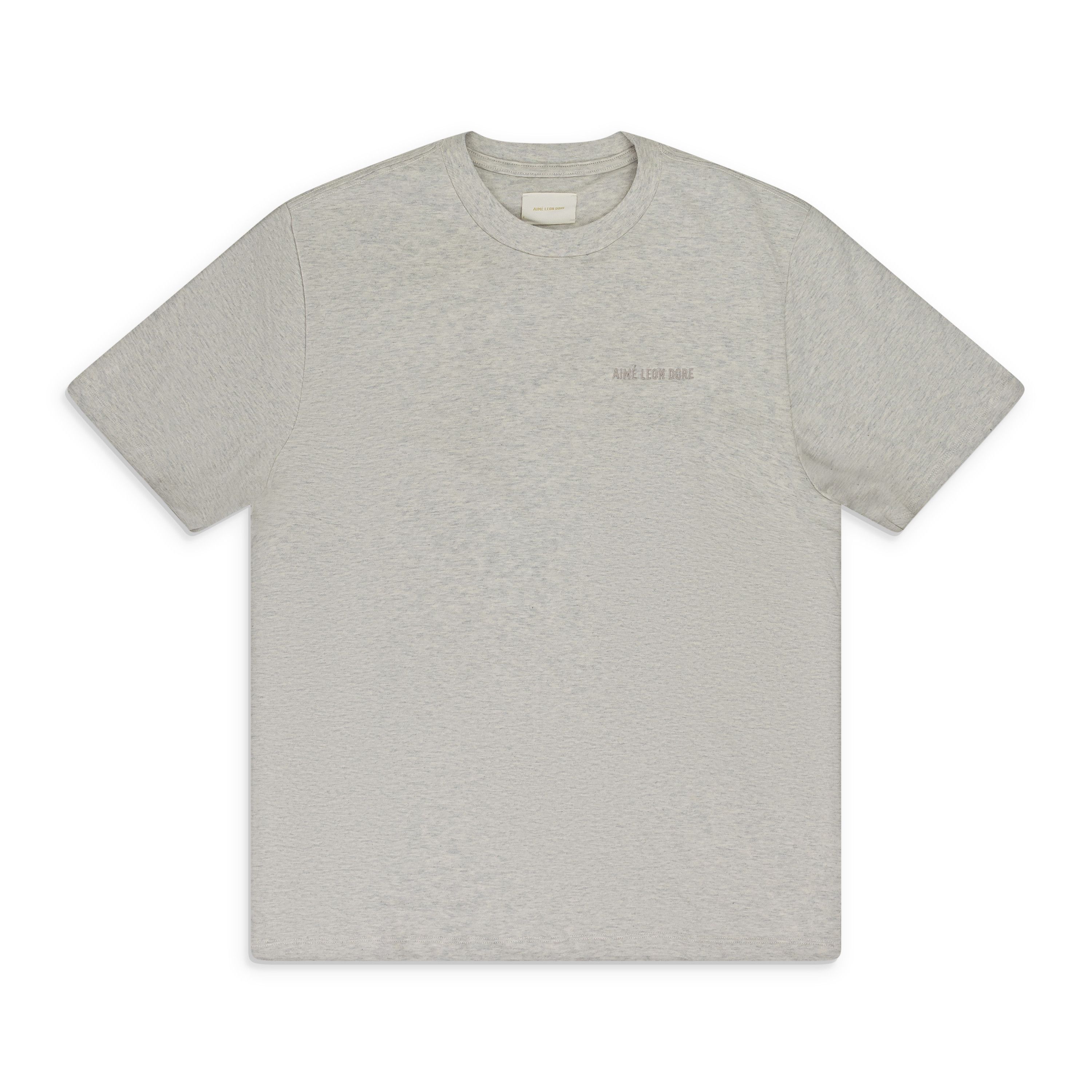 Aime Leon Dore Aime Leon Dore Tonal Logo Tee Shirt Oatmeal Grey 