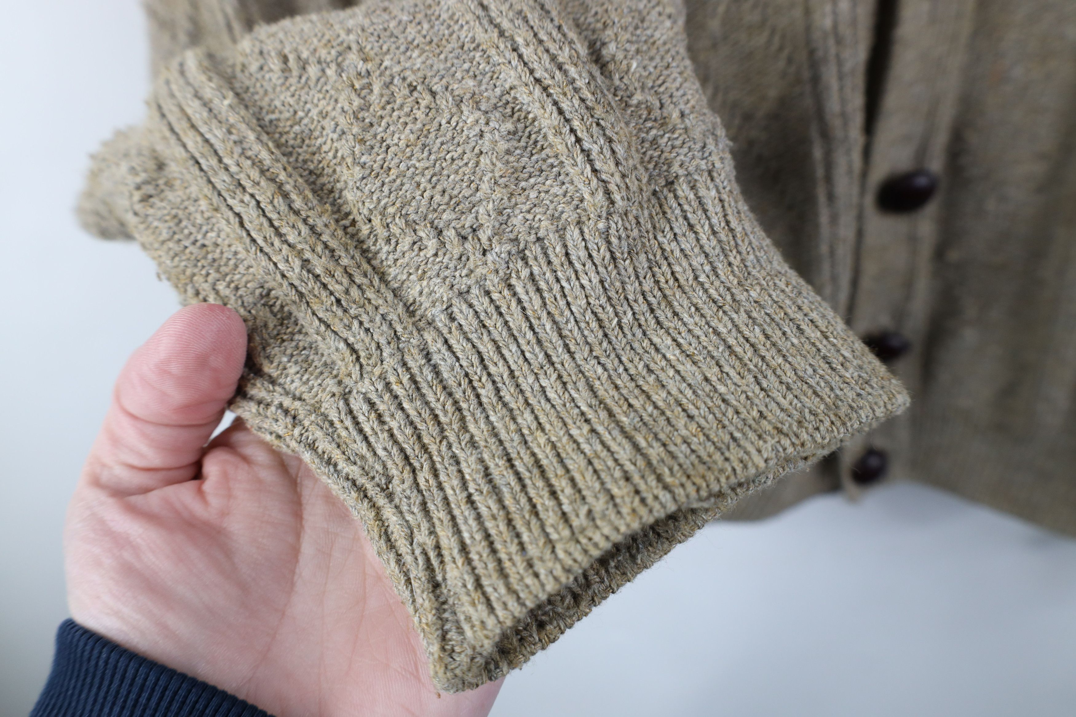 Vintage Vintage 90s Streetwear Knit Fisherman Cardigan Sweater Size US XL / EU 56 / 4 - 8 Thumbnail