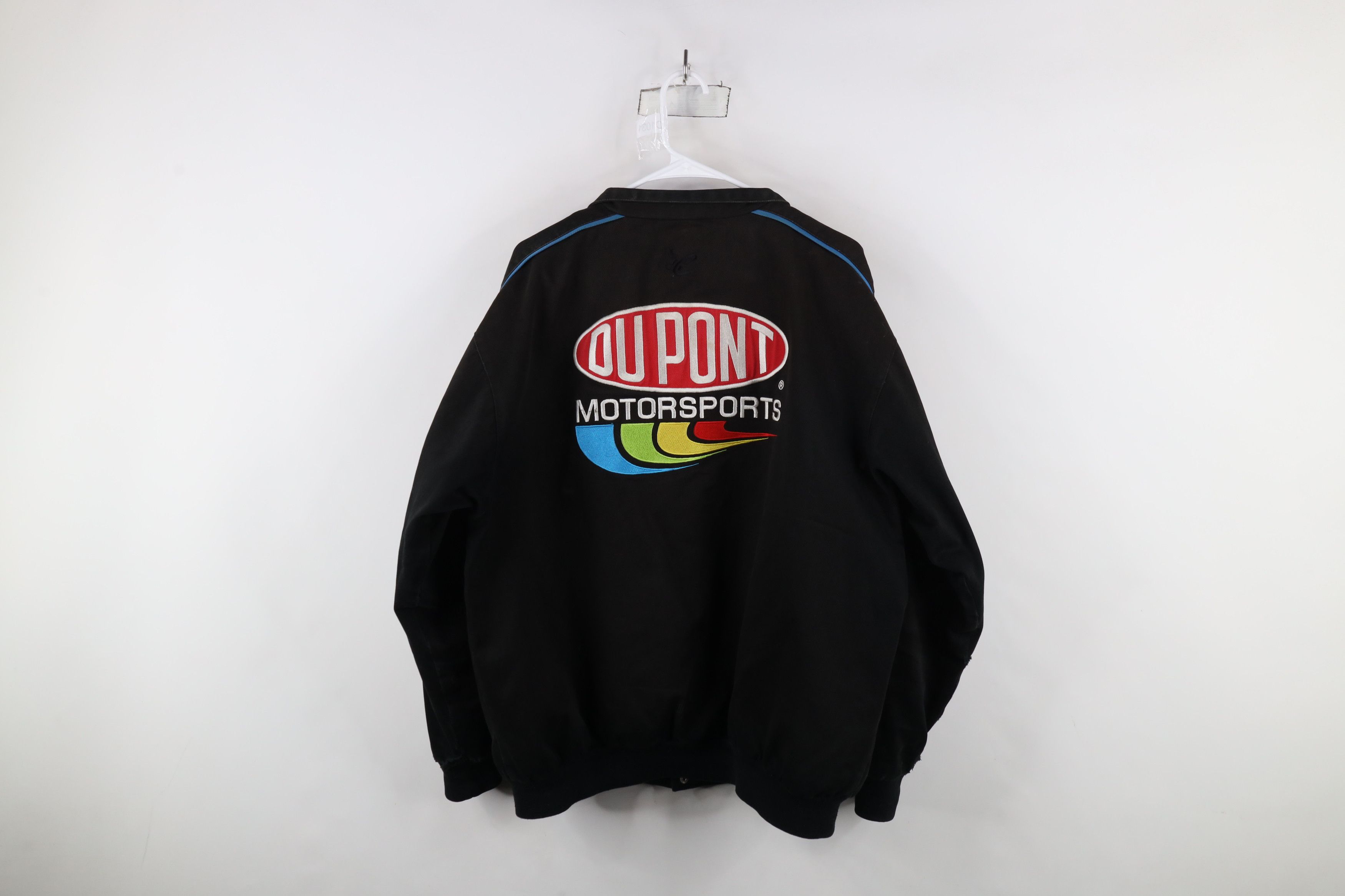 Vintage Vintage 90s Nascar Spell Out Fire Flames Jeff Gordon Jacket Size US L / EU 52-54 / 3 - 14 Thumbnail
