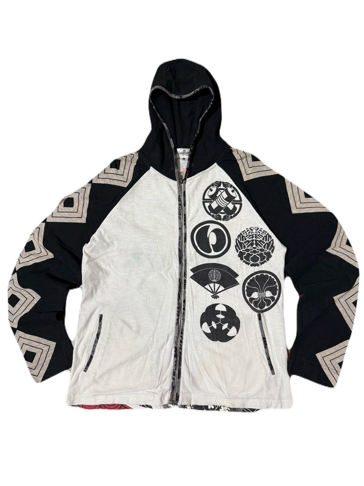Karakuri Tamashii Karakuri tamashi sukajan hoodie geisha character Size US L / EU 52-54 / 3 - 2 Thumbnail