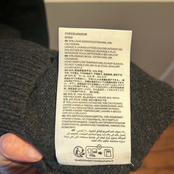 AMI NWT AMI PARIS WOOL CASHMERE DRESS WOMEN'S XS Size XS / US 0-2 / IT 36-38 - 10 Thumbnail