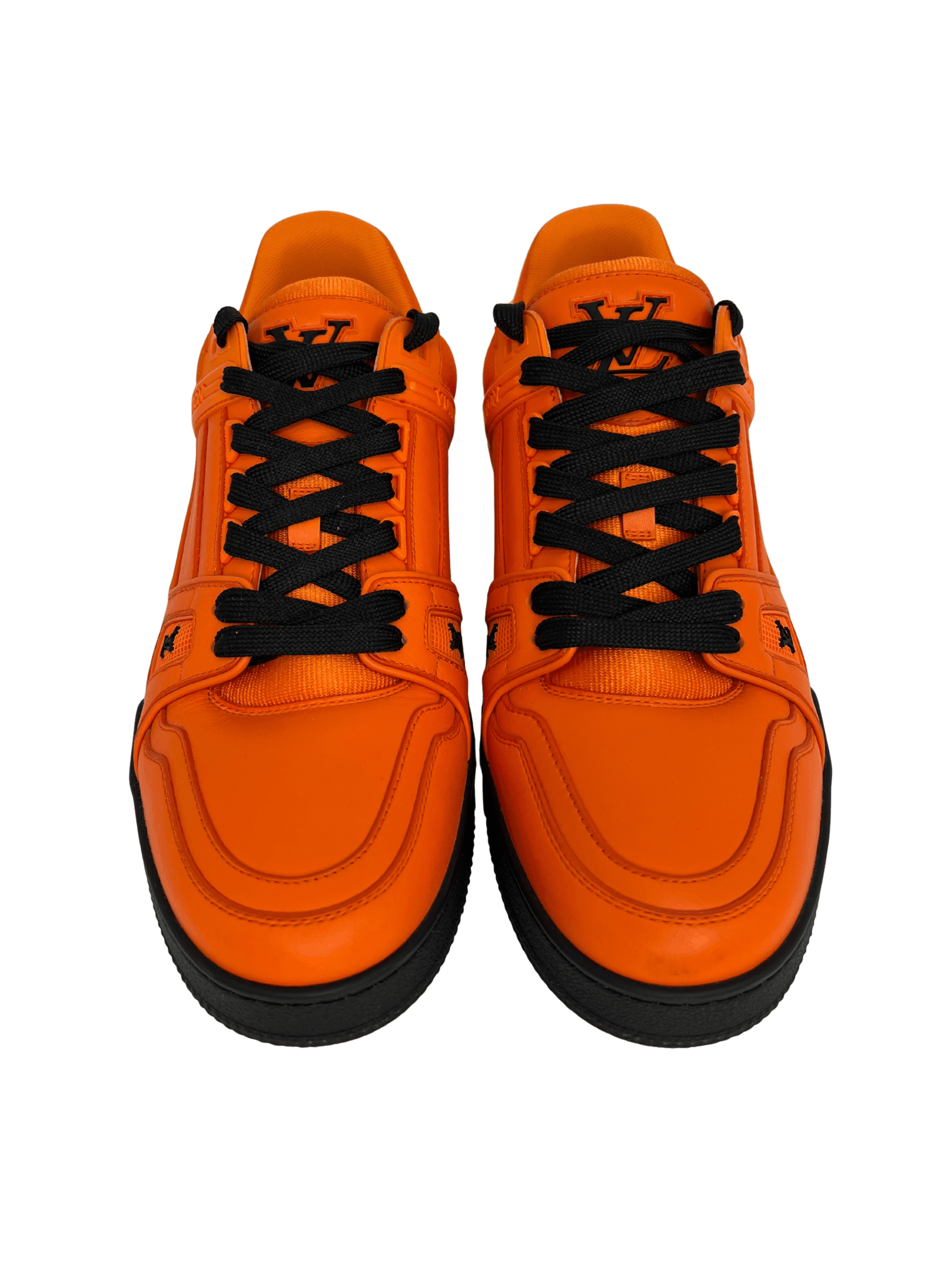 Louis Vuitton Louis Vuitton Orange Trainer Sneaker Virgil Abloh Size US 10.5 / EU 43-44 - 2 Thumbnail