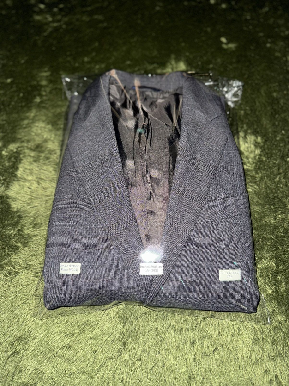 Brooks Brothers [38S] Brooks Brothers USA Made in Italy Check Blazer Size 38S - 12 Thumbnail