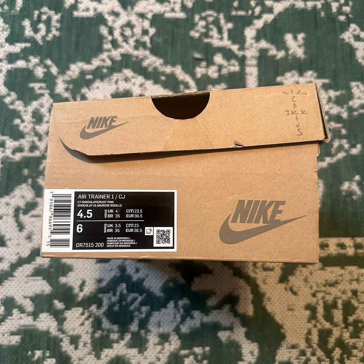 Nike Travis Scott Trainer SP 1 “Wheat” Size US 6 / IT 36 - 8 Thumbnail