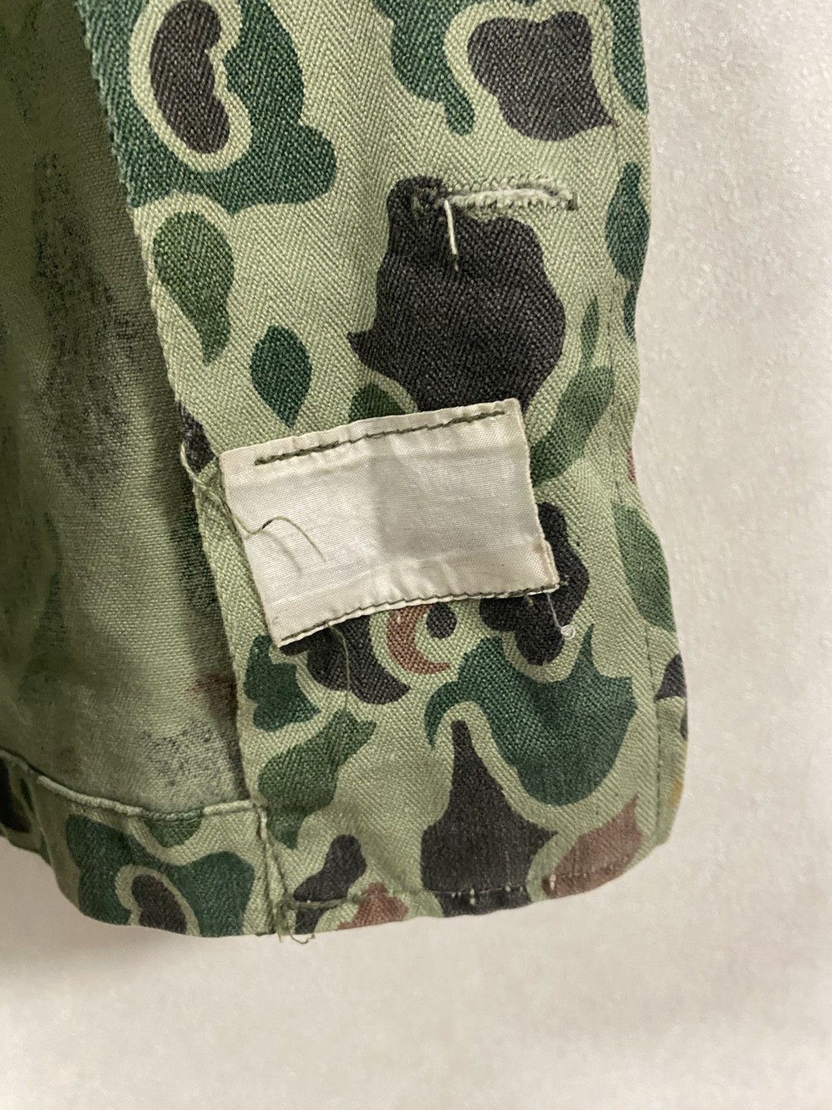 Vintage Vintage South Korea War Vietnam Era Duck Frog Camo Overshirt Size US S / EU 44-46 / 1 - 7 Thumbnail