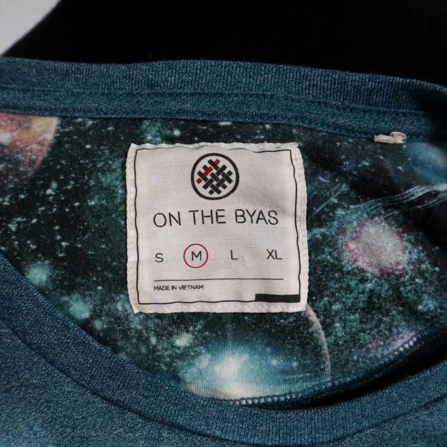 Vintage On the Byas T-Shirt Mens Medium Pocket Crew Neck Tee Short Sleeve Outer Space Size US M / EU 48-50 / 2 - 7 Thumbnail