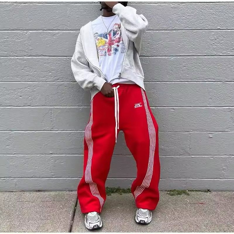 Japanese Brand × Other Pure Cotton Elastic Waist Baggy Sweatpants Size US 34 / EU 50 - 1 Thumbnail