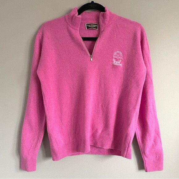 Other Tom Morris St Andrew's ¼ Zip Wool Sweater - Small 🇬🇧 Size S / US 4 / IT 40 - 9 Thumbnail