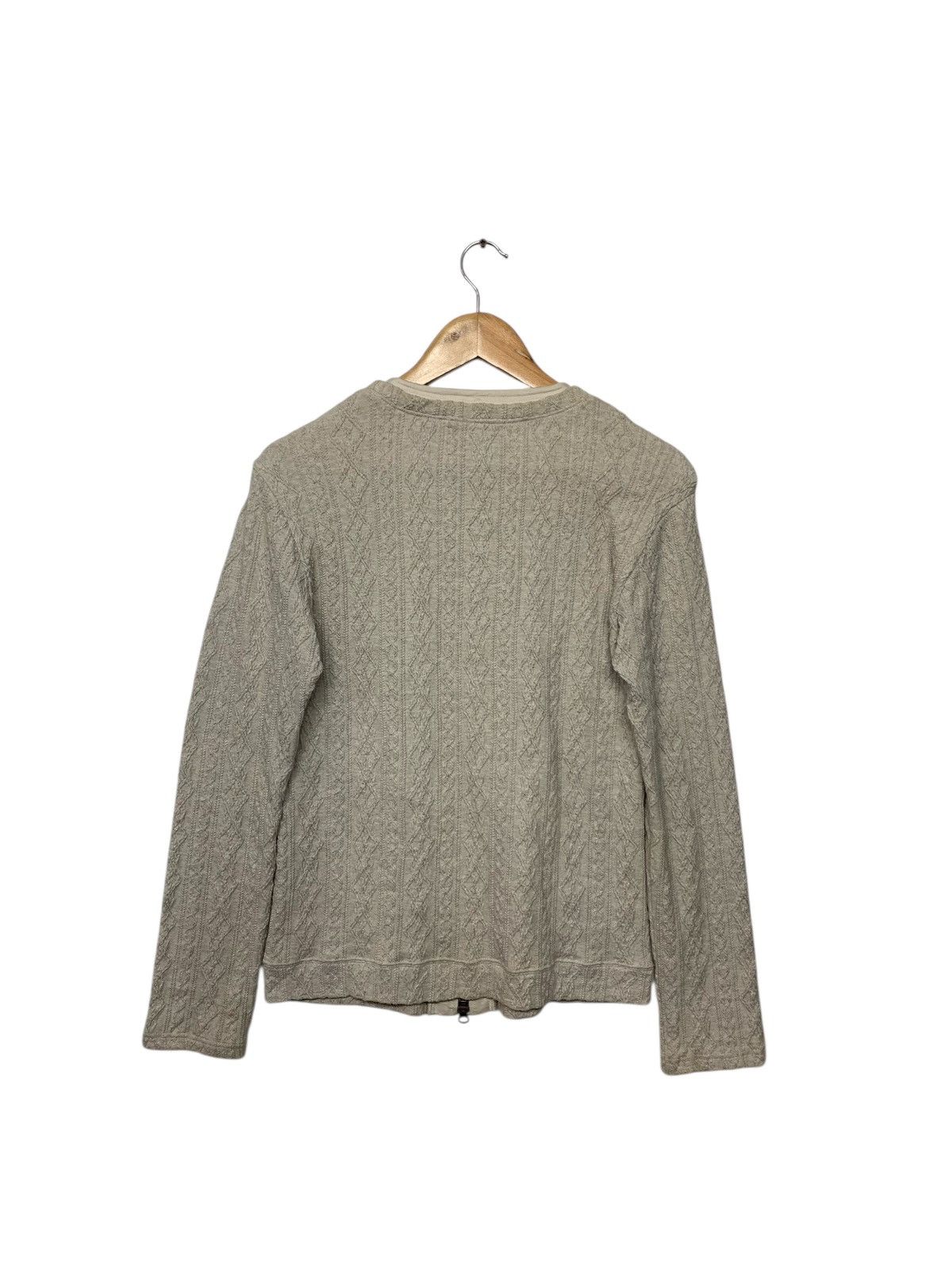 Designer × Japanese Brand × Tornado Mart Rare Tornado Mart Cardigan Zipper Down Size M / US 6-8 / IT 42-44 - 4 Thumbnail