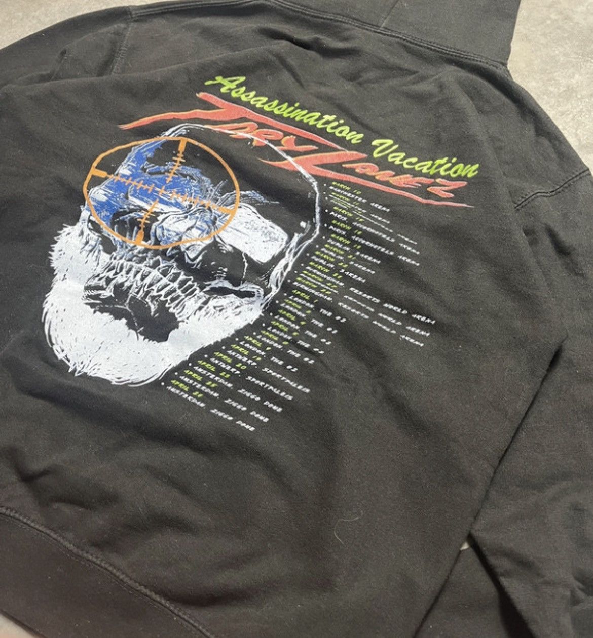 Other Tory Lanez “Assassination Vacation” Skull Hoodie Size M Size US M / EU 48-50 / 2 - 6 Thumbnail