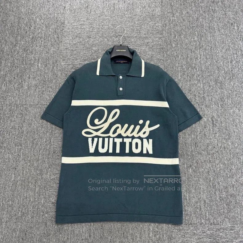 Louis Vuitton Louis Vuitton Embroidered Polo Shirt. Size US S / EU 44-46 / 1 - 1 Thumbnail