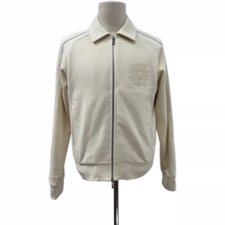 Dior Dior FW22 Solid Color Star Embroidery Pattern Jacket 2505-N Size US M / EU 48-50 / 2 - 2 Thumbnail