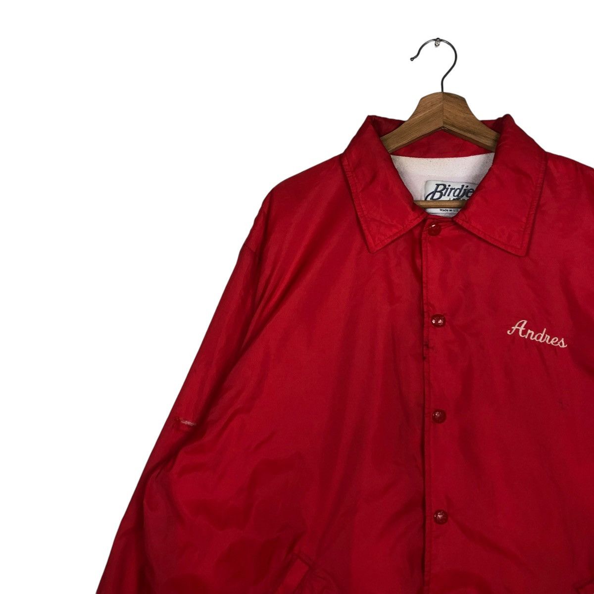 Toyo Enterprises 🔥VINTAGE COACH JACKET BIRDIE JACKET RICHARD LESLIE USA Size US XL / EU 56 / 4 - 5 Thumbnail